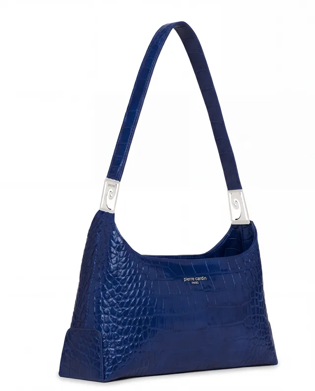 Baguette croco Pierre Cardin, PU effet croco